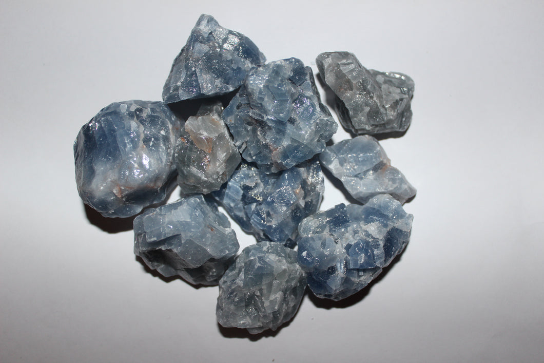 Rough Blue Calcite