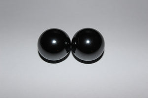 1" Hematite Magnetic Spheres (sold as pair)