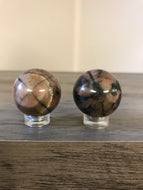 30-35mm Chiastolite Sphere