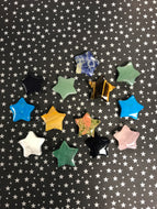 Assorted Gemstone Stars 30mm