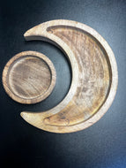 Wooden Moon Dish Set