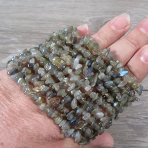 Gemstone Chip Bracelets