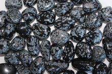 Load image into Gallery viewer, Tumbled Snowflake Obsidian