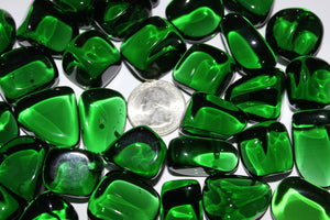 Tumbled Green Obsidian