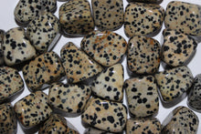 Load image into Gallery viewer, Tumbled Dalmatian Jasper