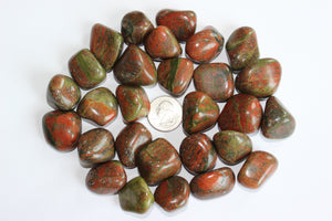 Tumbled Unakite