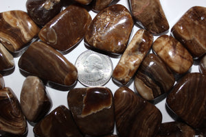 Tumbled Brown Calcite