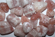 Tumbled Red Calcite