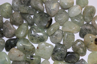 Tumbled Prehnite With Epidote