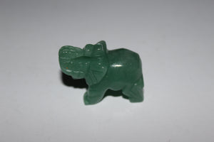 Carved 1.5” Elephants