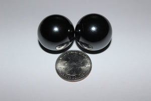 1" Hematite Magnetic Spheres (sold as pair)
