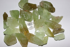 Rough Green Calcite
