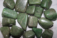 Tumbled Grossularite (Green Garnet)