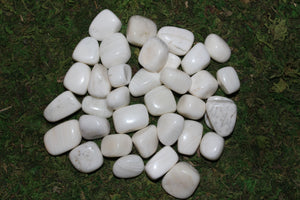 Tumbled White Calcite