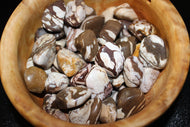 Tumbled Zebra Jasper Brown