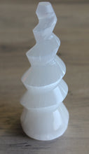 Load image into Gallery viewer, Selenite Spiral Towers