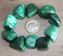 Load image into Gallery viewer, Tumbled Malachite
