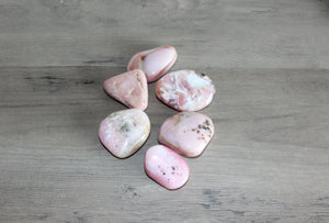 Tumbled Pink Opal (prices vary)