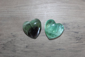 Assorted Gemstone Hearts 30mm