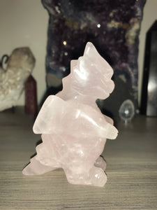 Rose Quartz Dragon