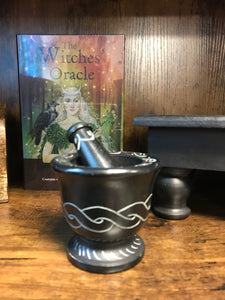 Celtic Knot Mortar and Pestle