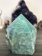 Amazonite Rough With Polished Point