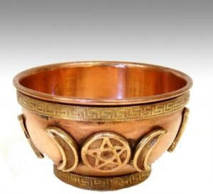 Copper Incense Bowls
