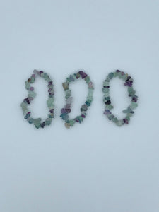 Gemstone Chip Bracelets