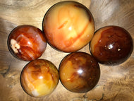 Carnelian Spheres
