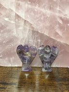Chevron Amethyst Angel