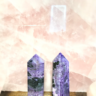 Charoite Points